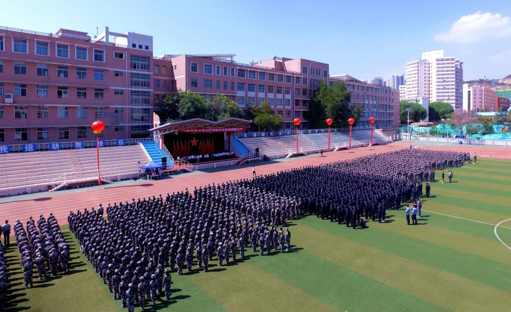 甘肃政法大学学校举行2019级学生军训动员大会