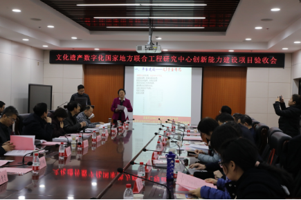 文化遗产数字化国家地方联合工程研究中心创新能力建设项目通过验收
