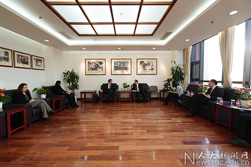意大利LUISS大学副校长访问中国人民大学