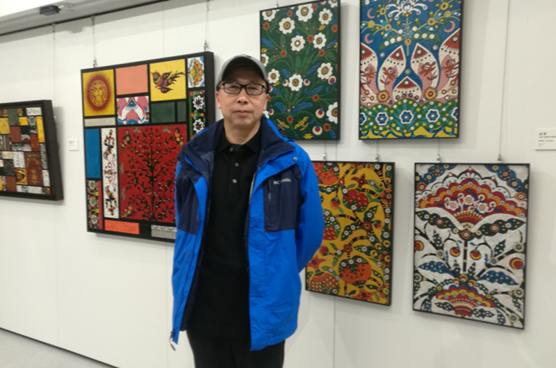 美术学院胡玉康教授参加“中国漆画海外巡展（西班牙站）”