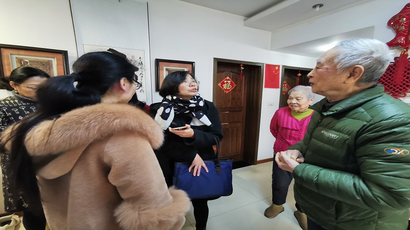 机械工程学院元旦春节慰问退休教师活动圆满举办