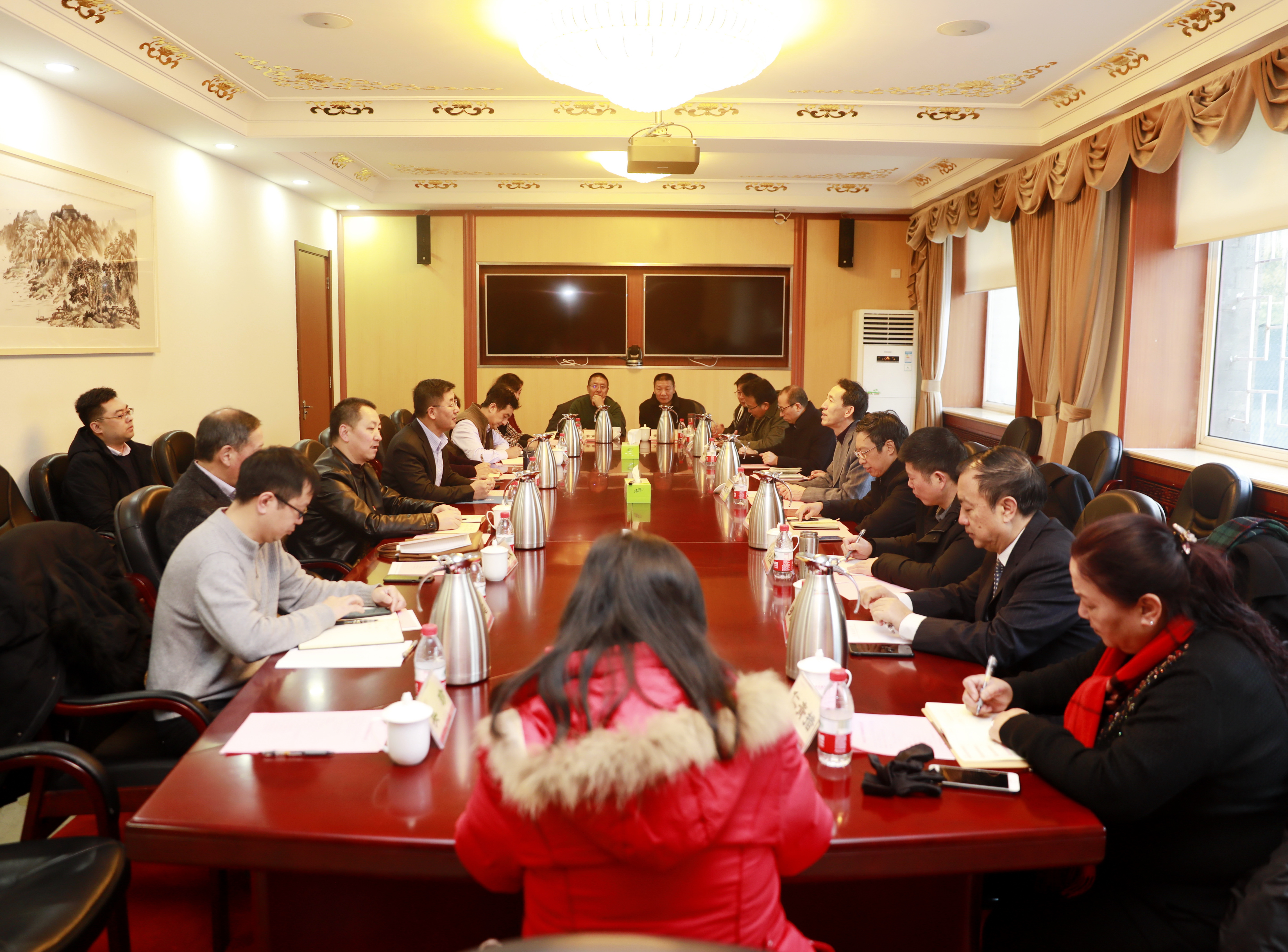 西南民族大学校长刘玉彬一行来校调研