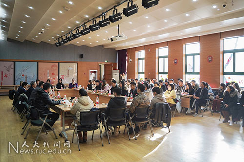 北京市委教育工委领导慰问人民大学寒假春节留校学生