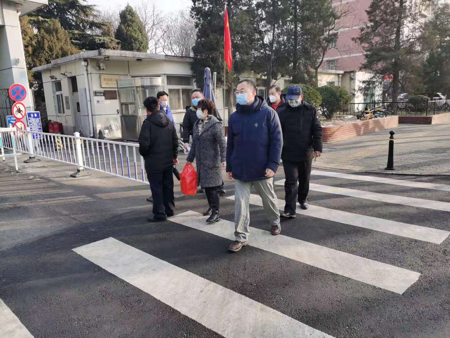 【北工商战疫进行时】保卫处筑牢学校疫情防控”第一道防线”