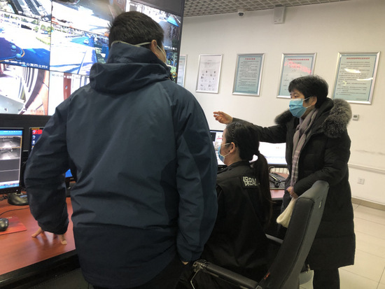 【战疫情】党委书记郑萼检查指导疫情防控工作