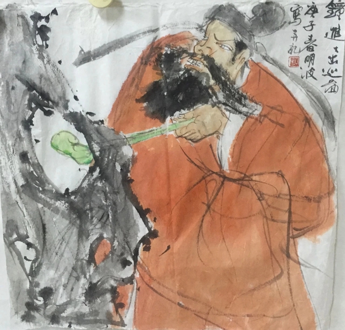 “聚正能，战疫情”优秀美术作品展示