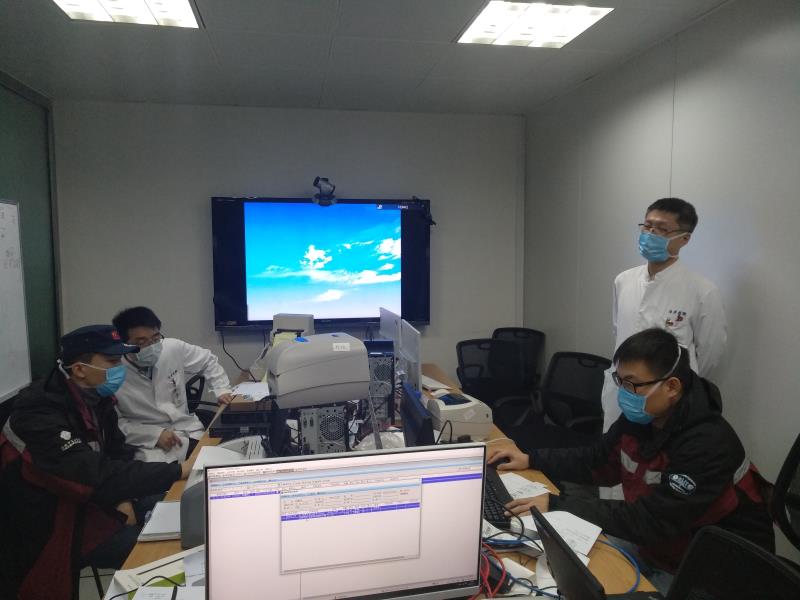 同济大学附属东方医院为武汉国际应急医疗队开发出“移动医院信息系统”