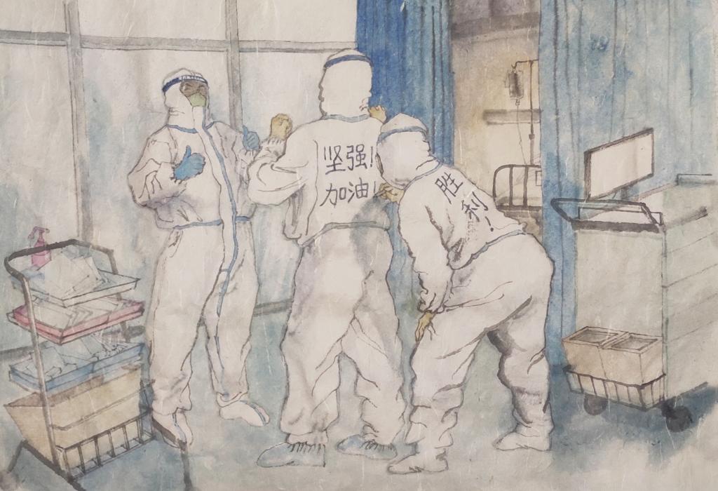 以艺抗“疫”——江南大学书画研究所捐赠作品助力抗击疫情