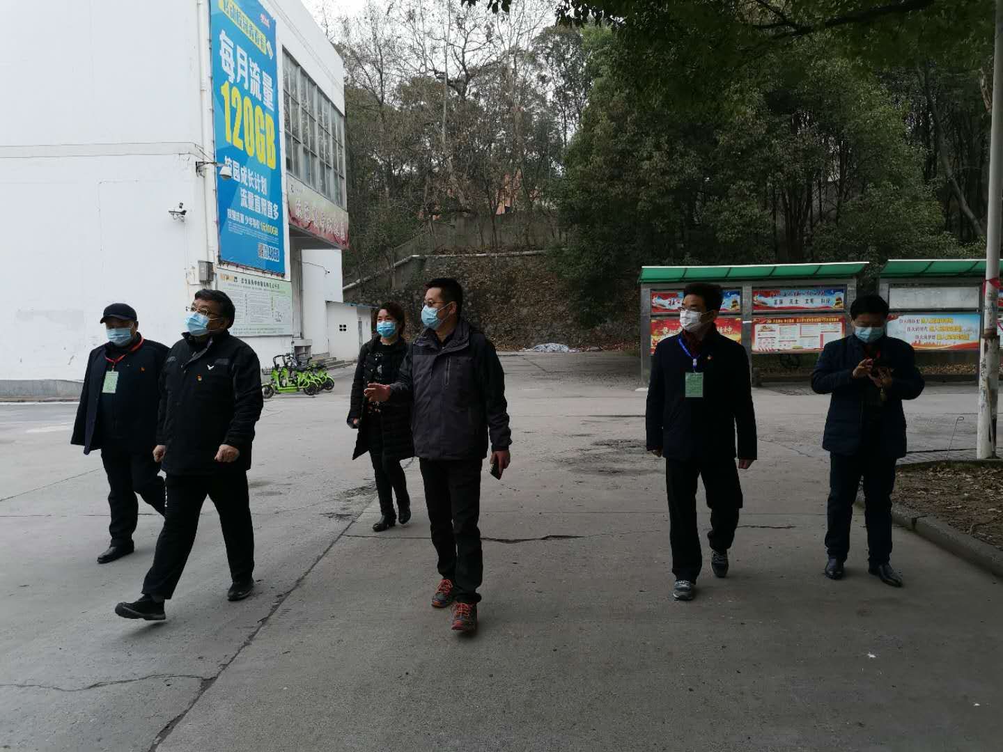 【同心抗疫】党委书记李建林深入一线检查指导校园防控工作