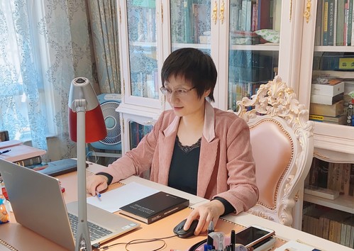 教学时刻在线——外国语学院“云端”课堂丰富多彩