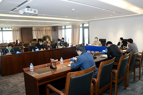 学校参加全省教育系统疫情防控物资保障工作视频会