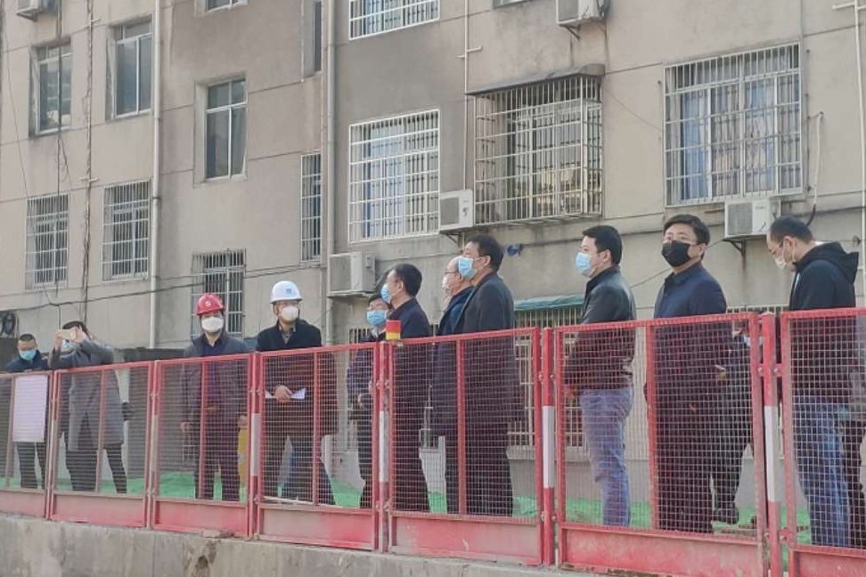 【防疫一线】战疫情、促复工，稳步推进我校基建工作
