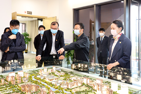高松校长赴广州国际校区调研考察