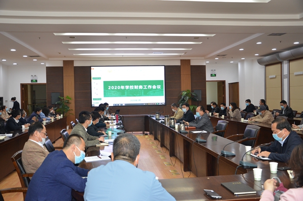 学校召开2020年财务工作会议