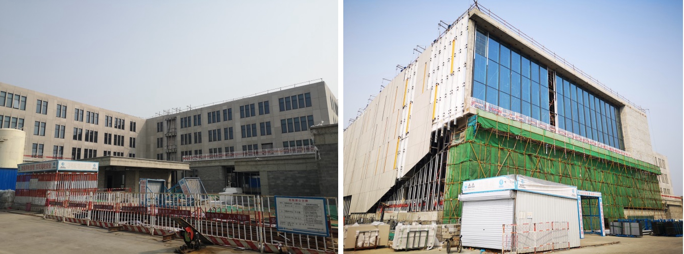 沙河校区二期C8地块教学楼、教学服务楼项目正式复工