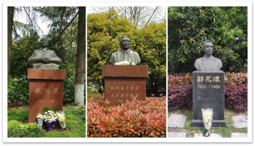 我校留校学生临时团支部开展清明节祭扫活动