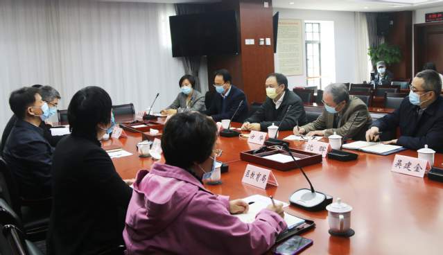 区校共建融合发展——校党委书记许涛拜访杨浦区人民政府，推进区校共建上海财经大学附属基础教育事业