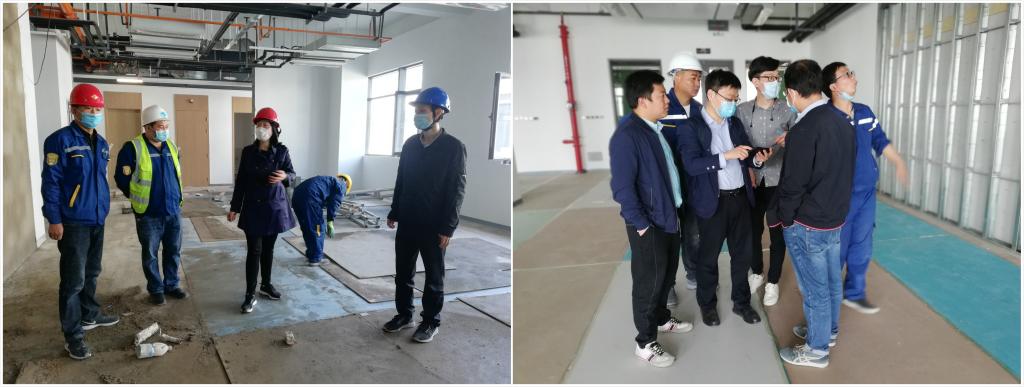 【创新港平台建设在冲刺】创新港分析测试中心假期装修进程不停步