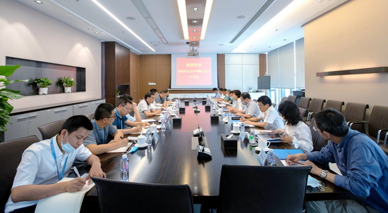 刘雅红校长一行访问海大集团　共商校企合作事宜