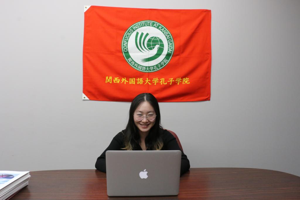 【线上教学】相聚于网，温暖如常：关西外大孔院正式启动网上汉语会话教室