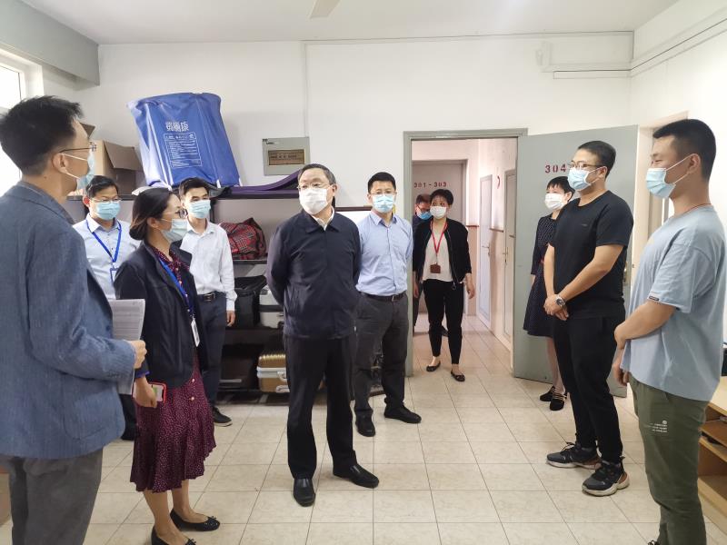 我校学生分批、错峰、有序返校