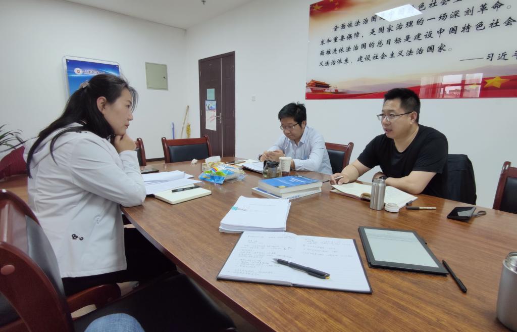 校领导到法治甘肃建设研究理论研究中心等调研