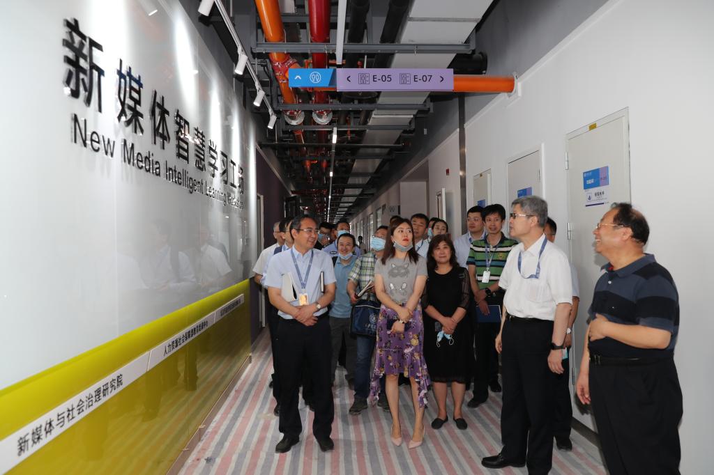 张迈曾带队督查创新港平台建设工作