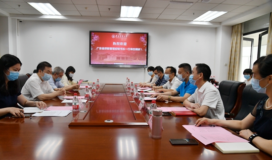 广东省侨联来校调研基层侨联组织建设情况