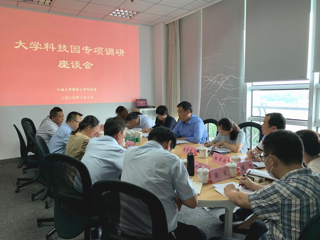 学校开展大学科技园专项调研工作