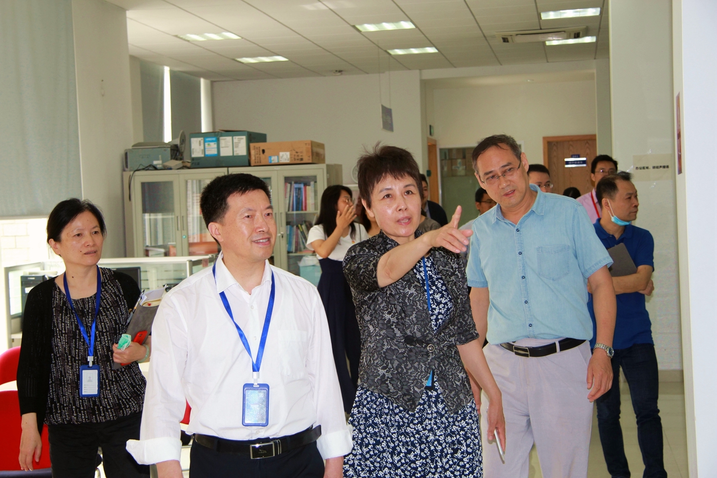 刘昌胜校长一行到社区学院走访调研