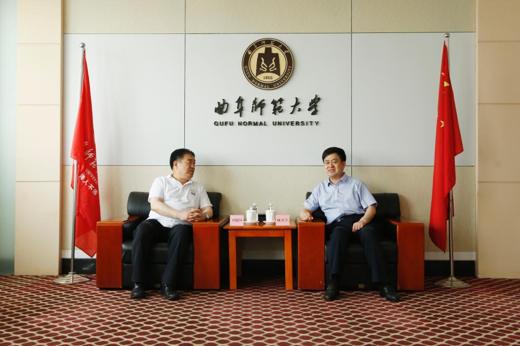 山西师范大学党委书记卫建国一行来校考察交流
