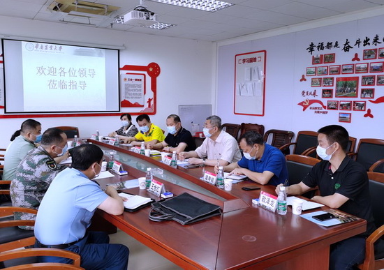 广州市警备区等单位来我校调研人民武装部工作