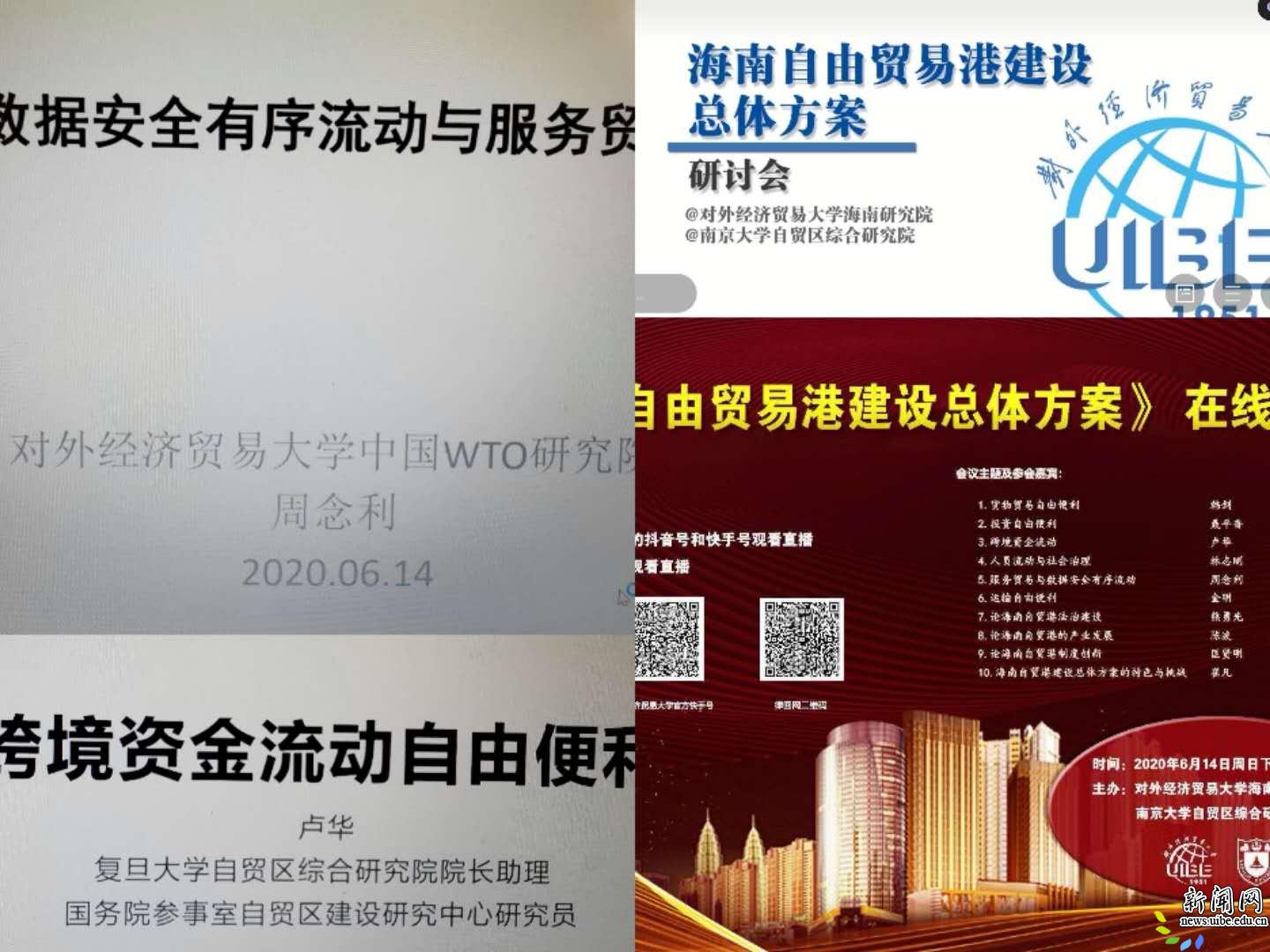 学界专家云端研讨共话海南自贸港建设