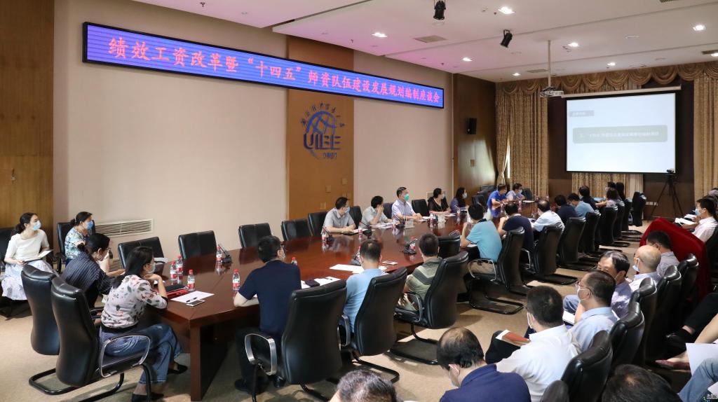 我校召开2020年绩效工资改革意见征求会暨“十四五”师资队伍建设发展规划编制座谈会