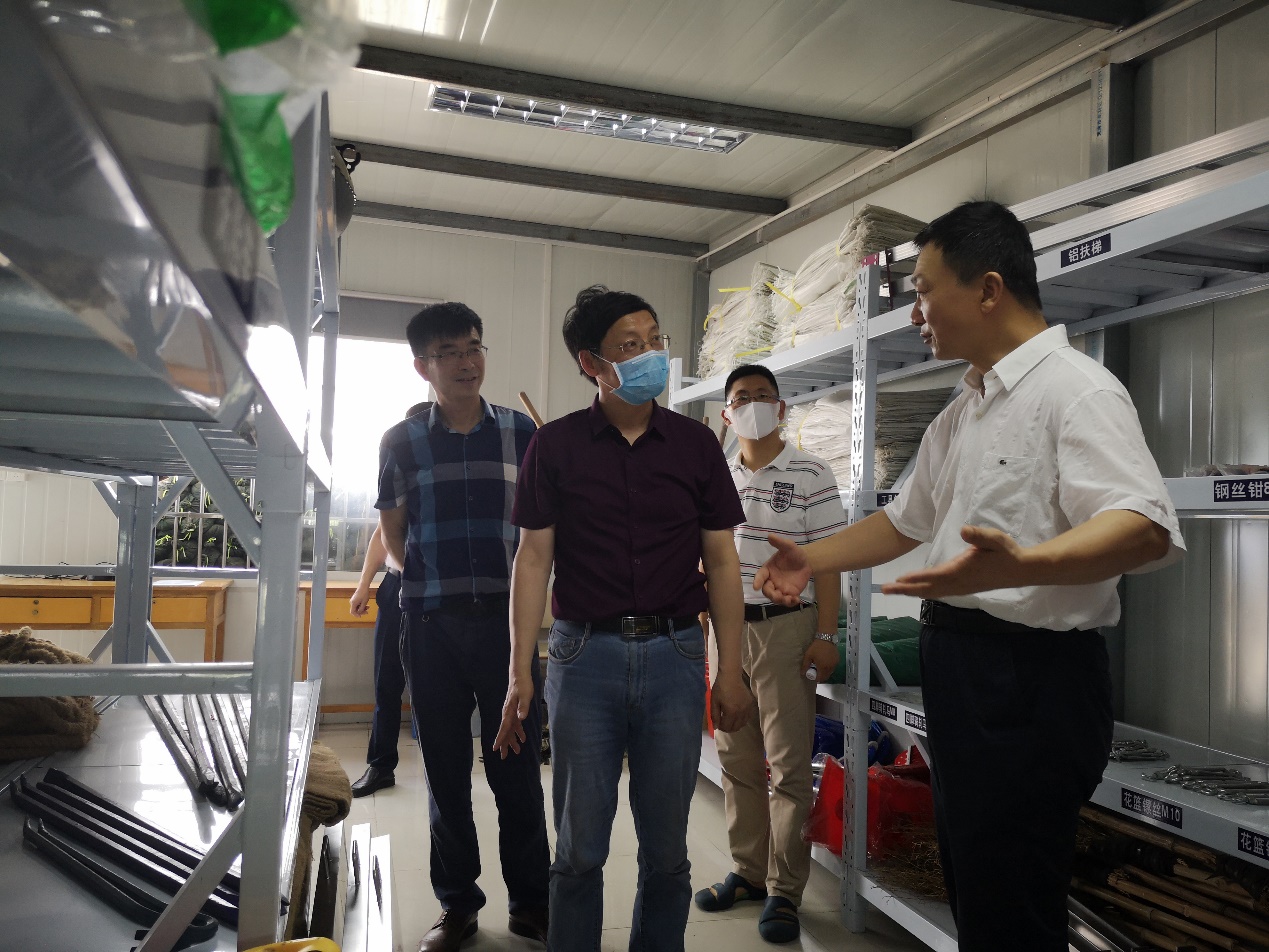 林在勇现场部署指导防汛防台和垃圾分类工作