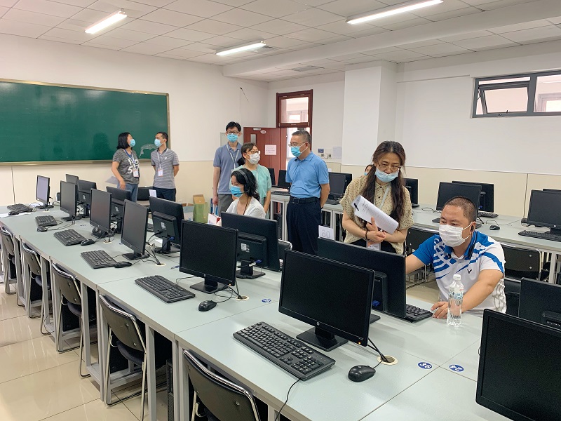 我校完成贯通培养项目专升本招考工作