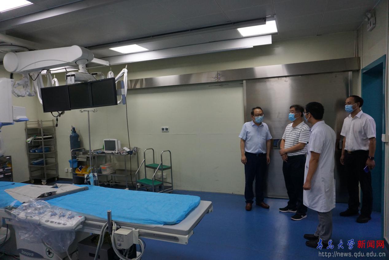 校领导到附属心血管病医院调研