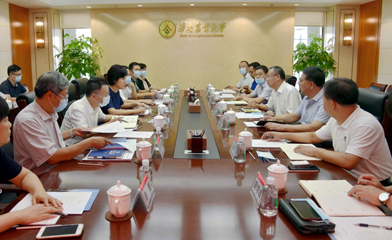 山西农业大学来我校调研交流