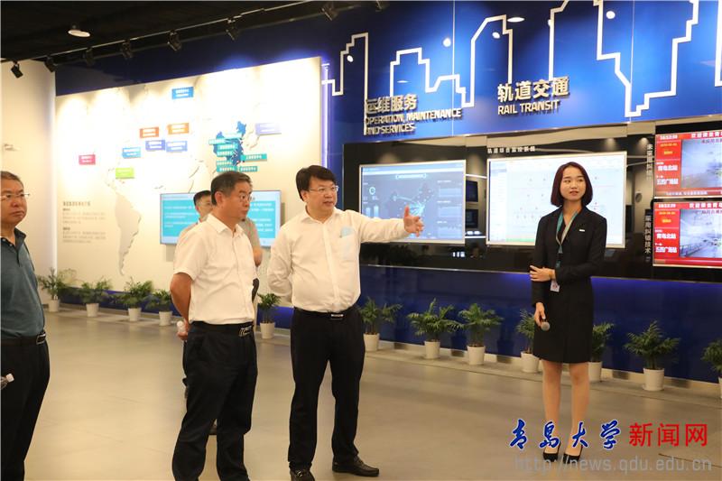 校领导赴海信集团协商推进人工智能学院建设