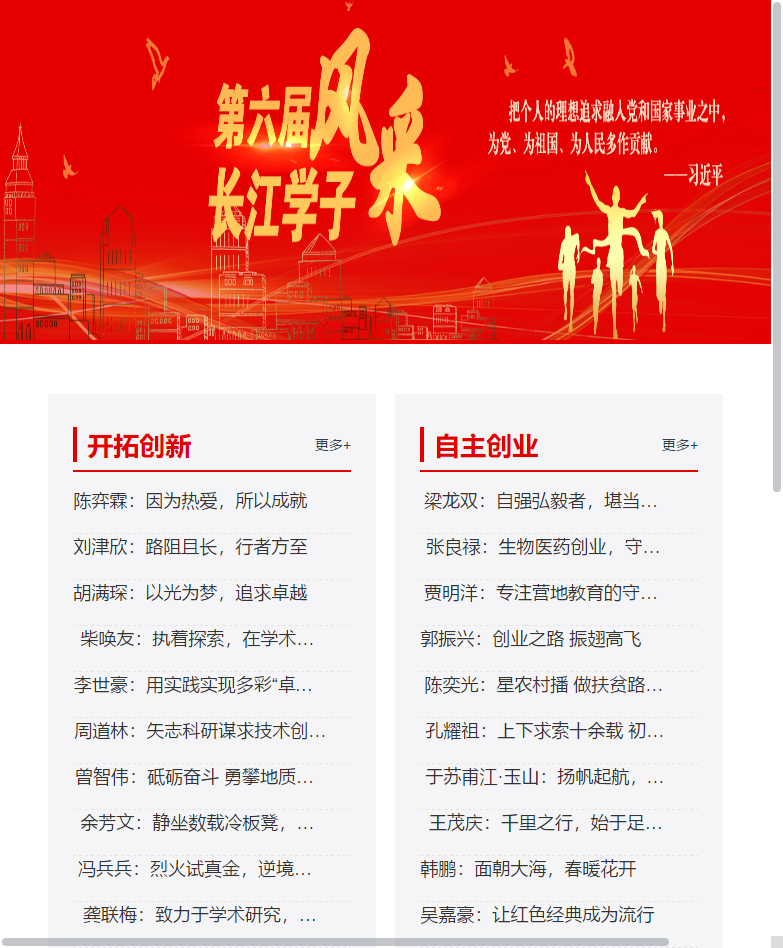 我校三名研究生获评第六届“长江学子”优秀大学毕业生