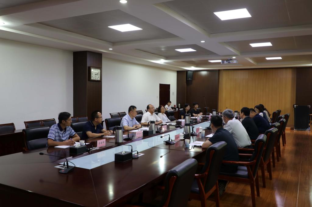 无棣县委政法委一行来山东政法学院进行合作交流