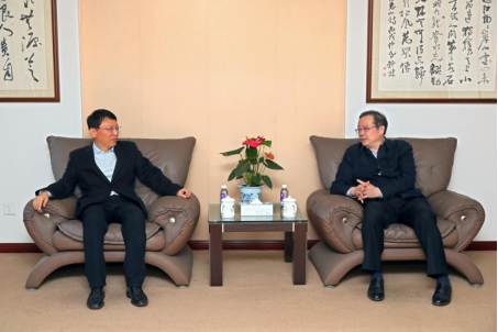 北京建筑大学党委书记姜泽廷一行来我校调研