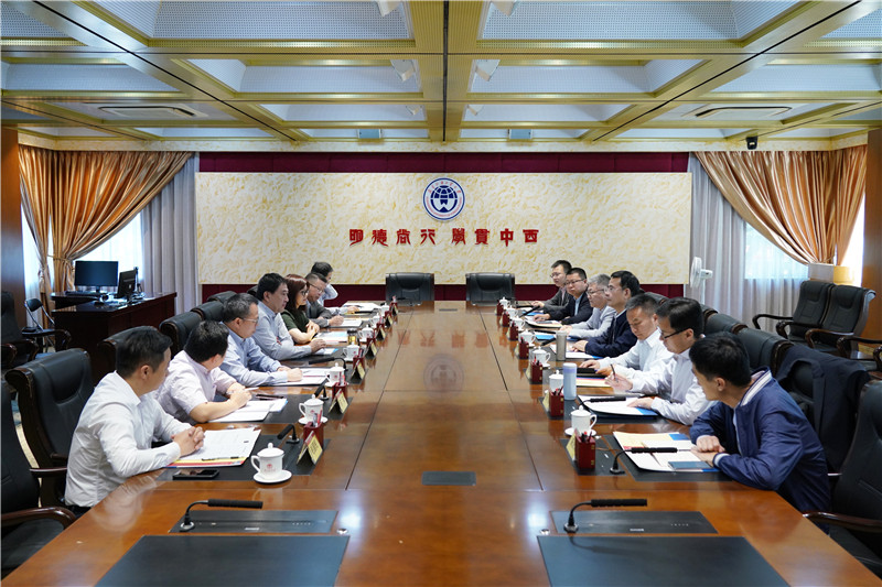 对外经济贸易大学一行来访我校