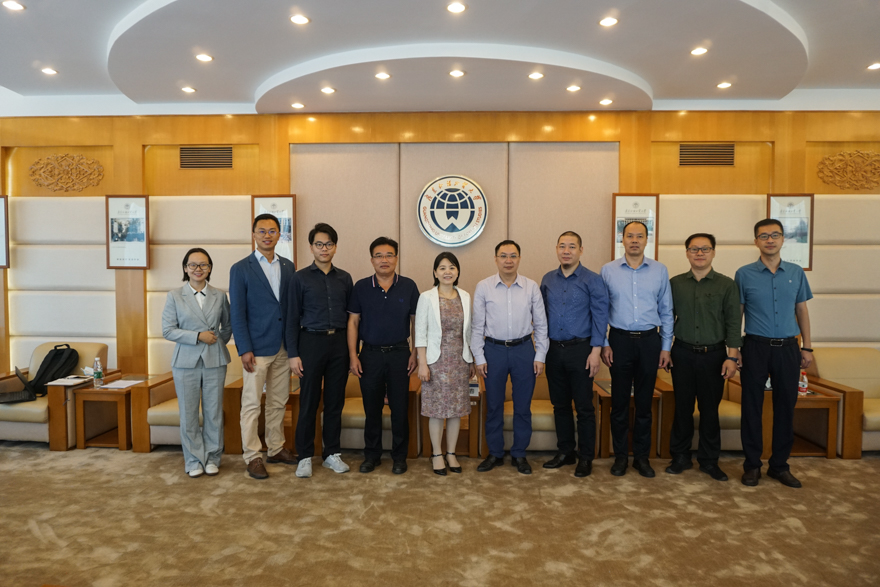 广州赛莱拉干细胞科技股份有限公司一行来访我校