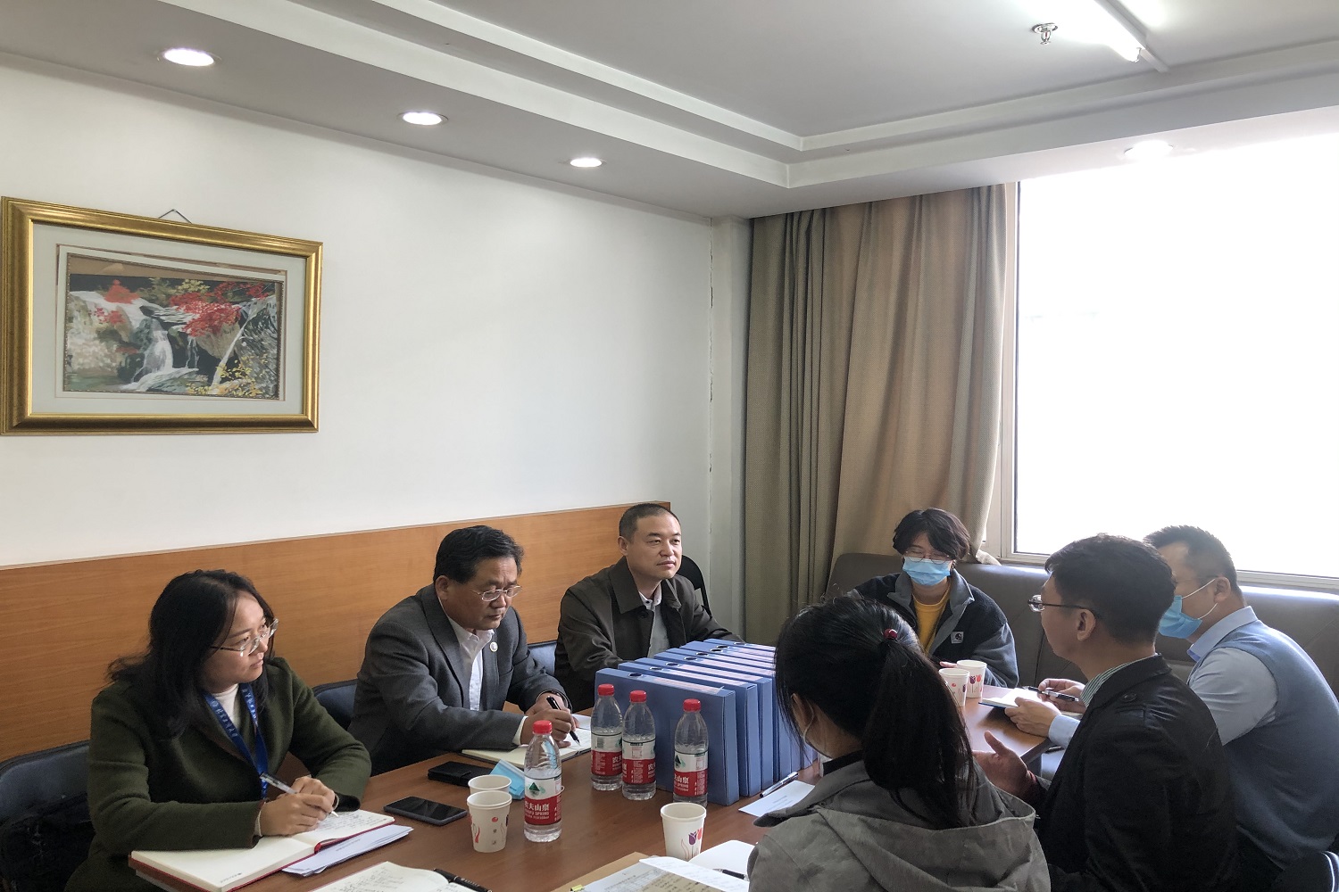 学校党委副书记张德玉带队调研检查学院学生工作