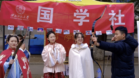 西北师大举办学生社团文化巡礼活动