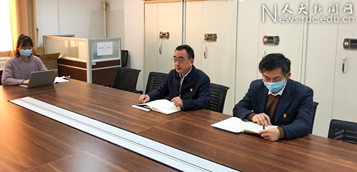 吴付来副书记对违规发放津补贴学院班子主要成员进行提醒谈话
