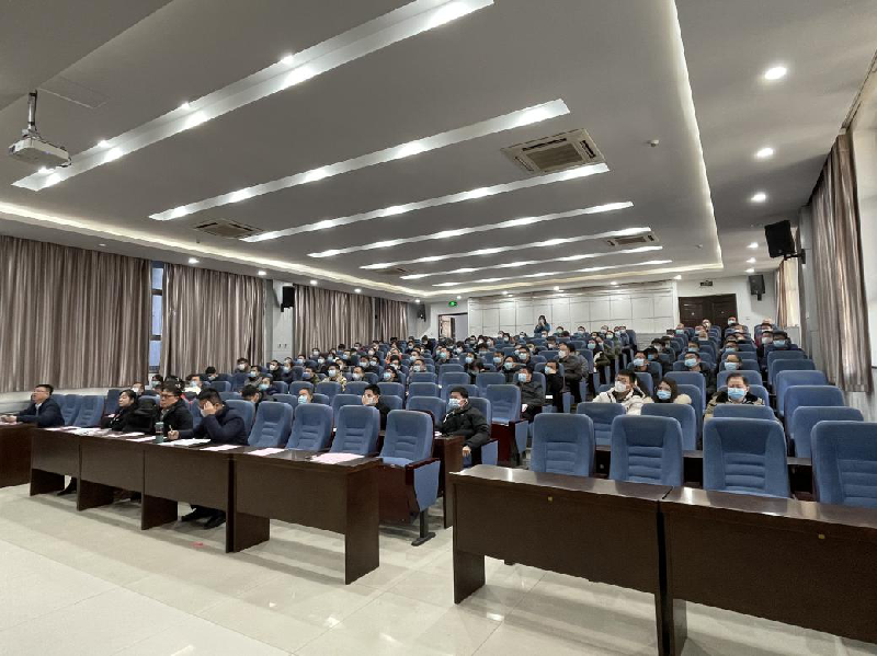 自动化学院召开2020年度五、六级领导人员述职测评大会