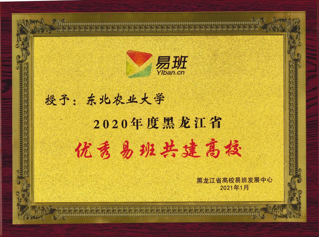 我校在2020年度黑龙江省易班共建高校优秀项目评选中获4项奖励