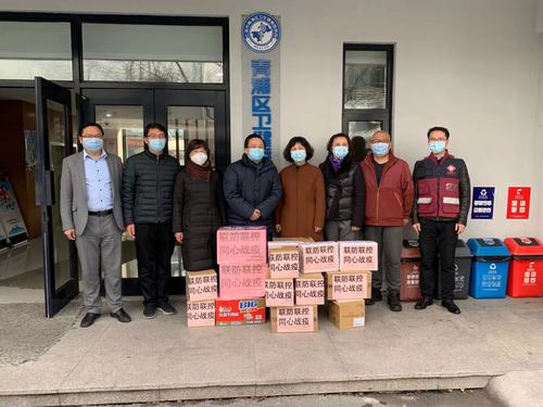 校党委书记夏小和带队走访青浦区有关单位并检查校园疫情防控工作